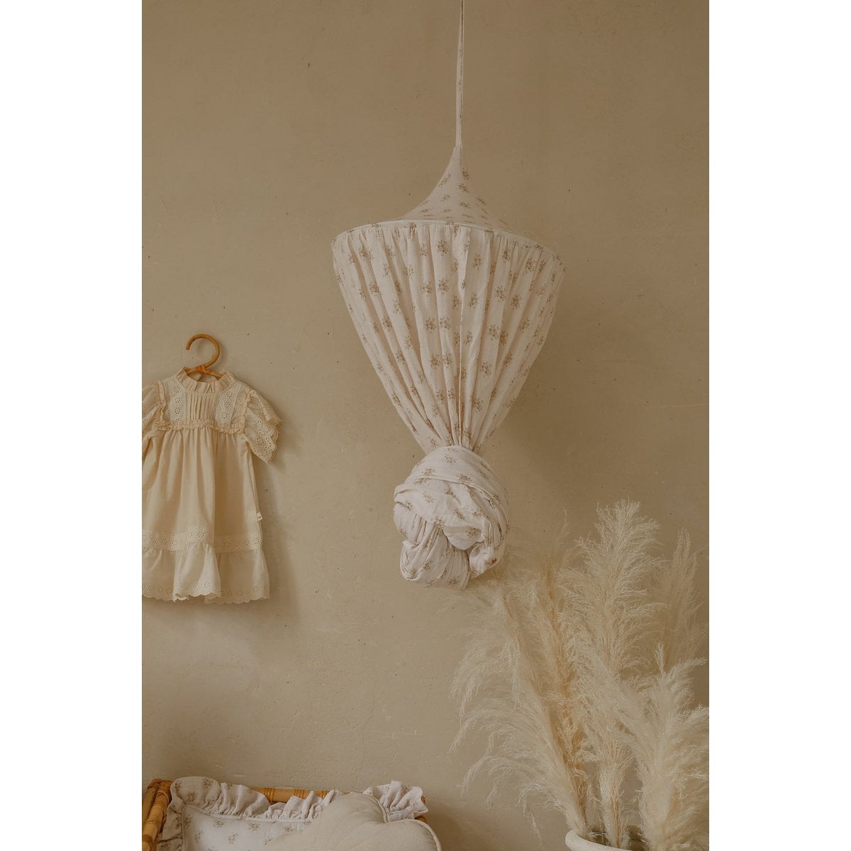 Moi Mili Mousseline baldakijn "Boho Flowers" foto 5