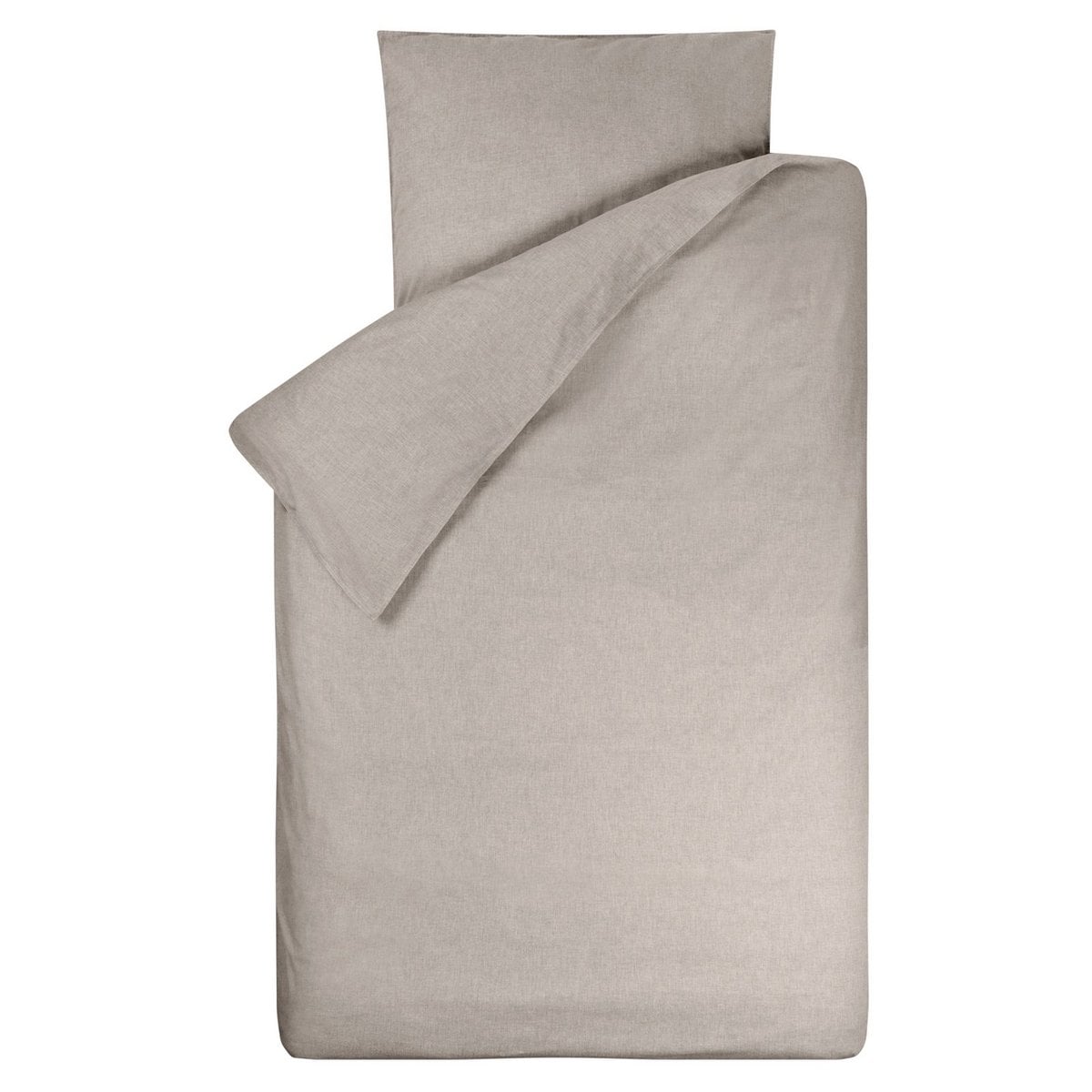 BINK Bedding Dekbedovertrek Bo zand 120x150