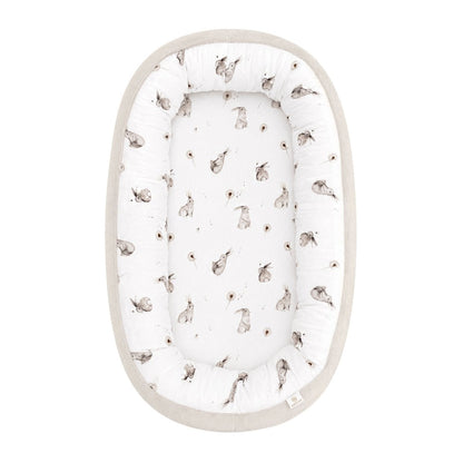 Maylily Bamboe babynest - Konijntjes - beige