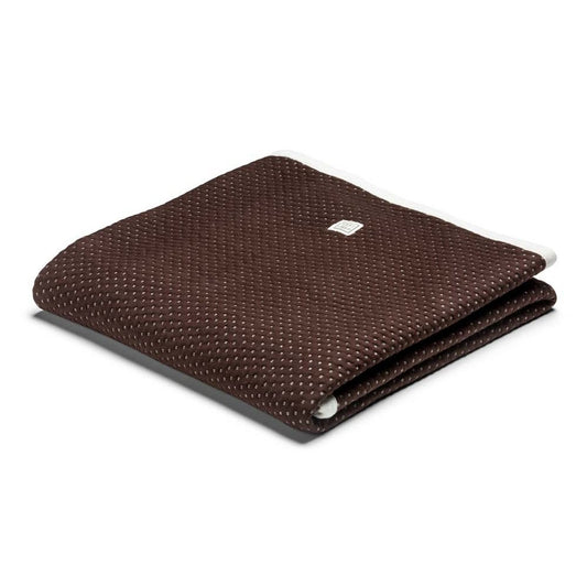 Fair and Cute Ledikantdeken zomer brown - Soft Dots