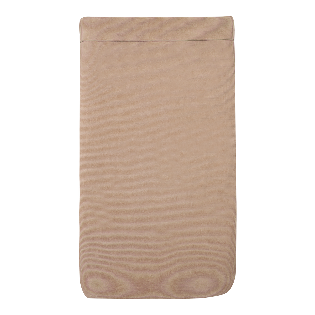 Witlof for Kids Tuck-inn deken wieg 40x80cm velvet rib Urban Taupe foto 5