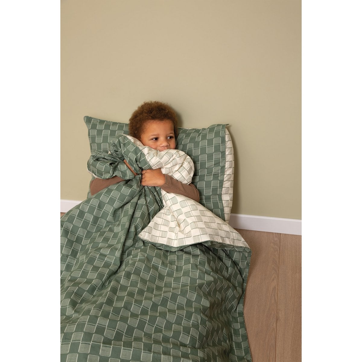 Witlof for Kids Tuck-inn dekbedovertrek 1-persoons 140x200cm Sticky Stripes foto 6