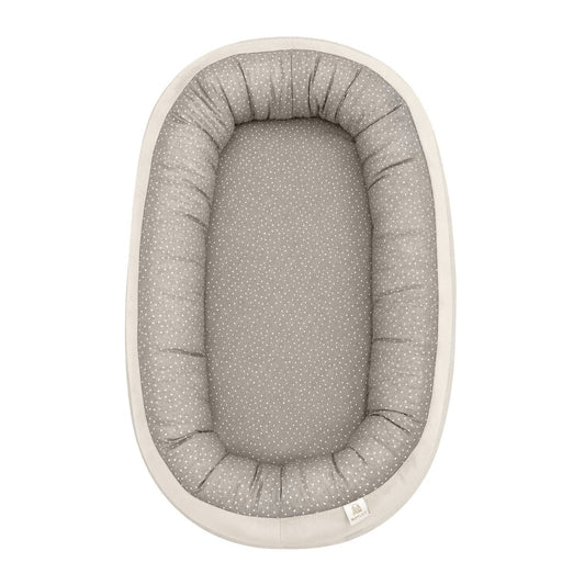 Maylily Bamboe babynest - Stenen taupe - beige