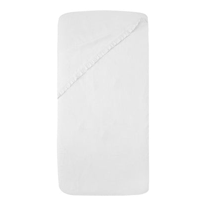 Witlof for Kids Tuck-inn laken wieg 40x80cm Ruffle White