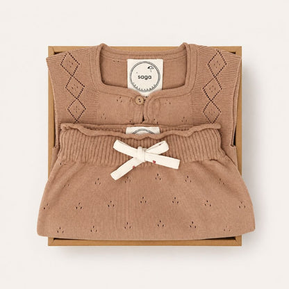 Saga Copenhagen Babygeschenkdoosje - Slijtage - Naakt