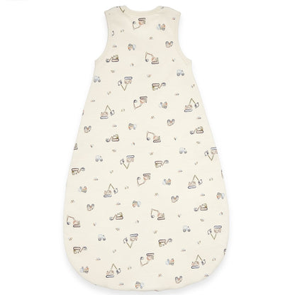 Natubini Babyslaapzak gewatteerd - TOG 2.5 single jersey - beige foto 2