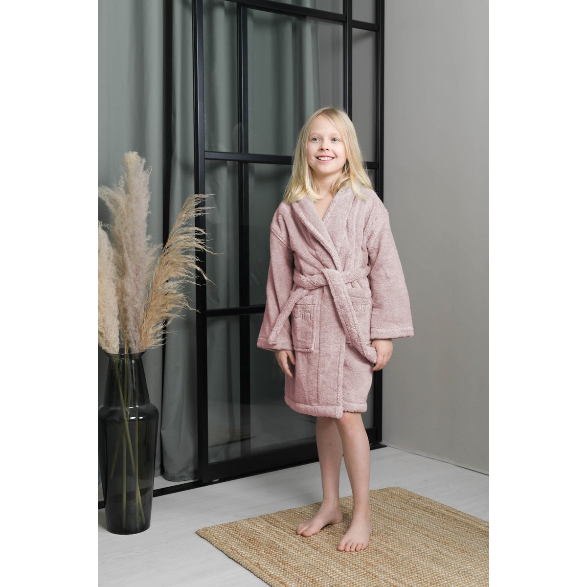 Luin Living Kinderbadjas 130 cm (6-9 jr.) - 2 kleuren