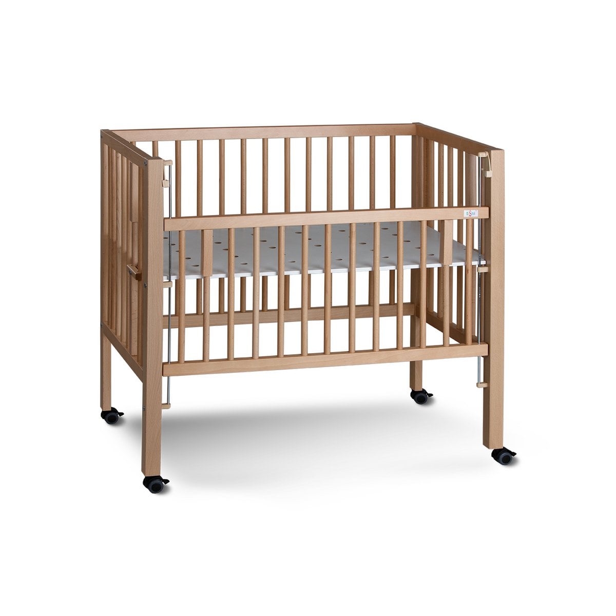 tiSsi MAXI BOXSPRING zijbed naturel 90x50 cm