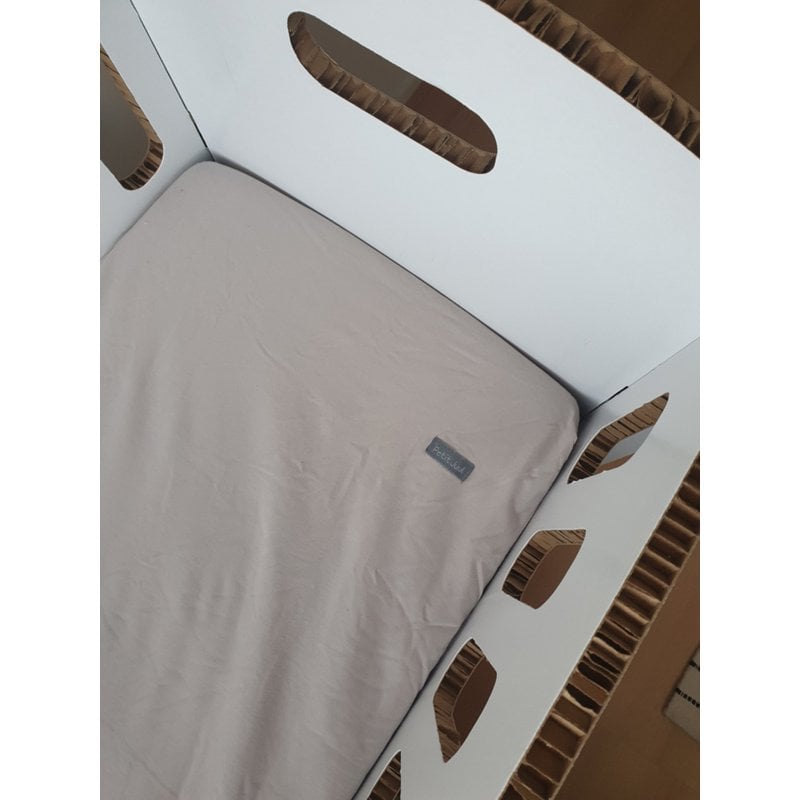 Petit Juul Hoeslaken ledikant light rose/nude
