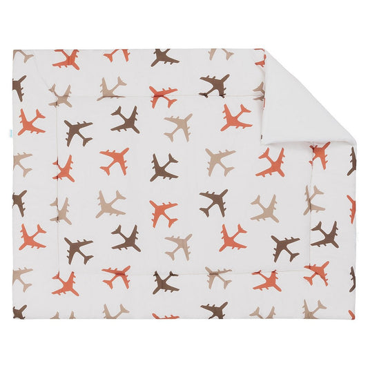 BINK Bedding Boxkleed 80x100 Planes choco