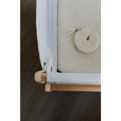 Kico Label Hoeslaken voor Co-sleeper - Merinowol (50x90) foto 4