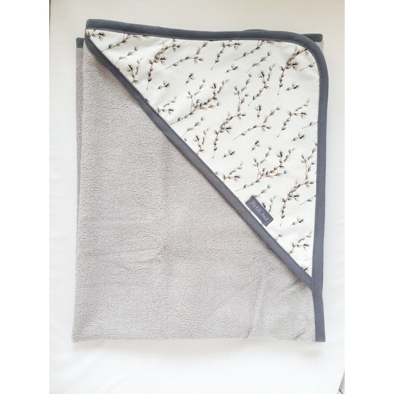 Petit Juul Badcape grey james