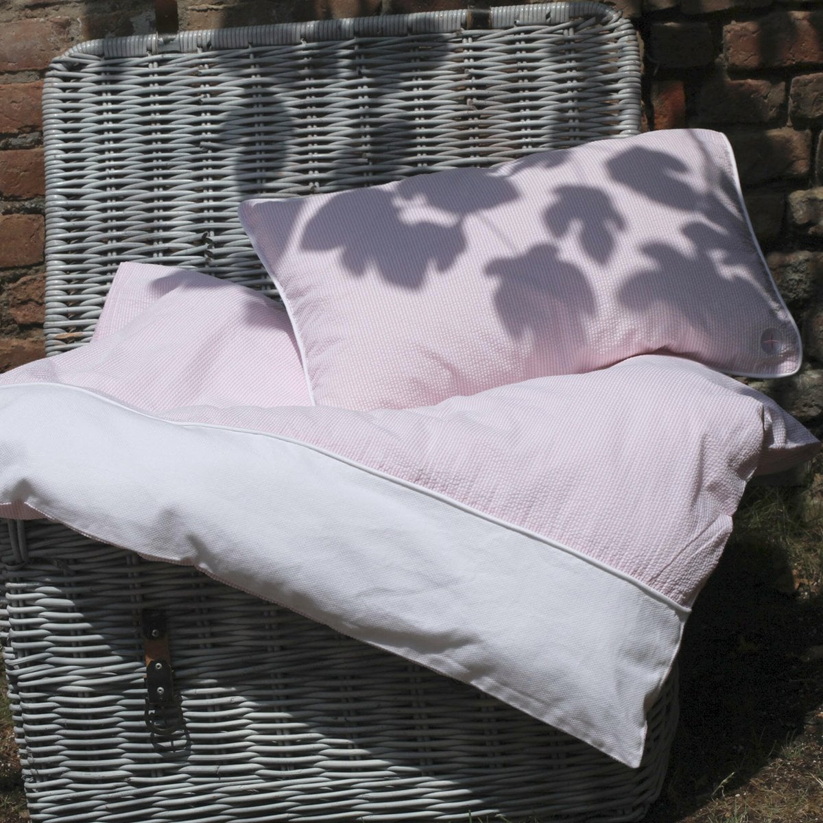 Nordic Coast Company Plat babykussen 60x40 - ideaal als eerste kussen foto 5