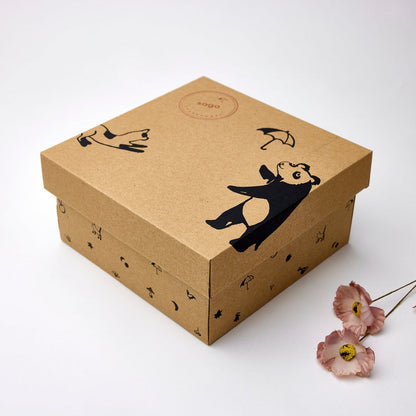 Saga Copenhagen Babygeschenkdoosje - Slijtage - Naakt foto 3