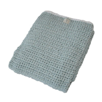 Fair and Cute Ledikantdeken light blue - Mamas 4 Mamas