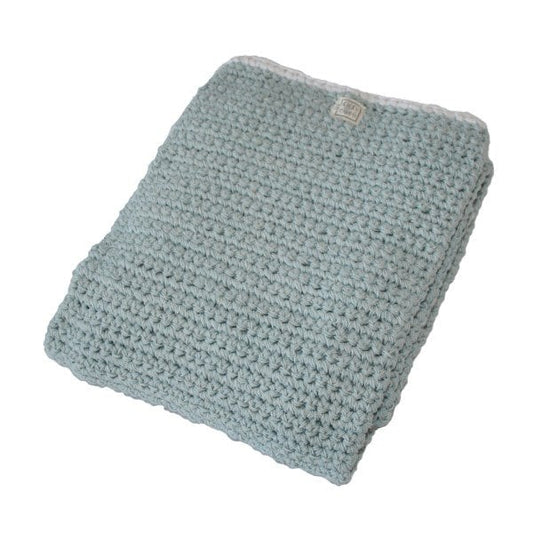 Fair and Cute Ledikantdeken light blue - Mamas 4 Mamas