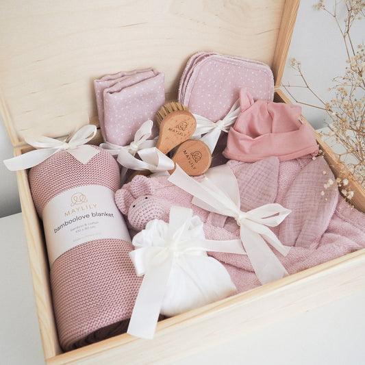 Maylily Babyuitzet XL Set - 10-delig - oudroze