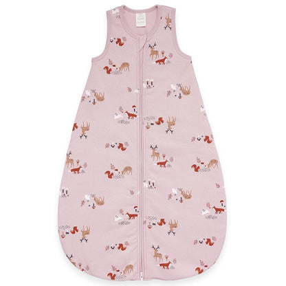 Natubini Babyslaapzak gewatteerd - TOG 2.5 - roze