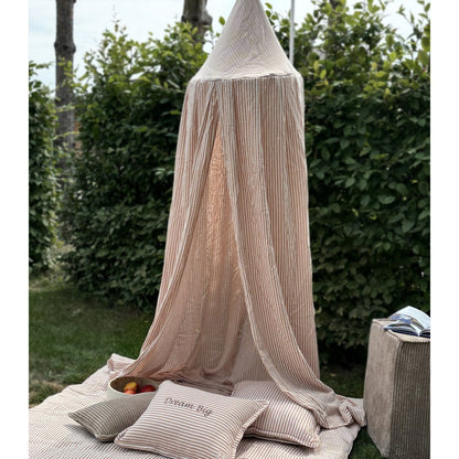 Muzpony Beige strepen - Bedhemel foto 4