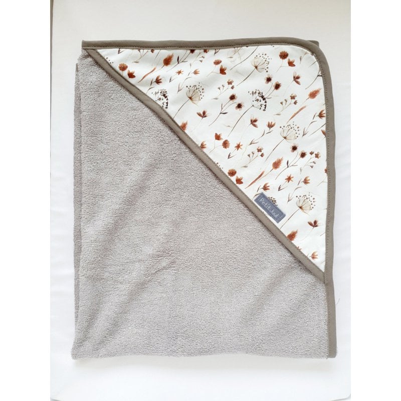 Petit Juul Badcape taupe bobby