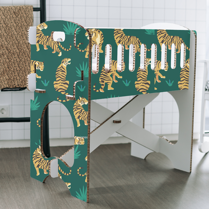 KarTent Babybedje - Papercrib Tiger Green foto 2