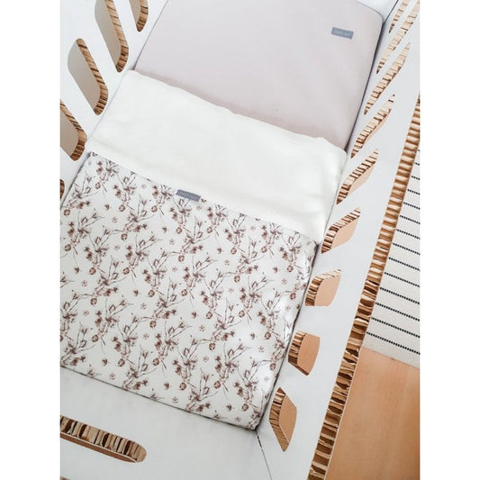 Petit Juul Ledikantdeken Fedde teddy off white