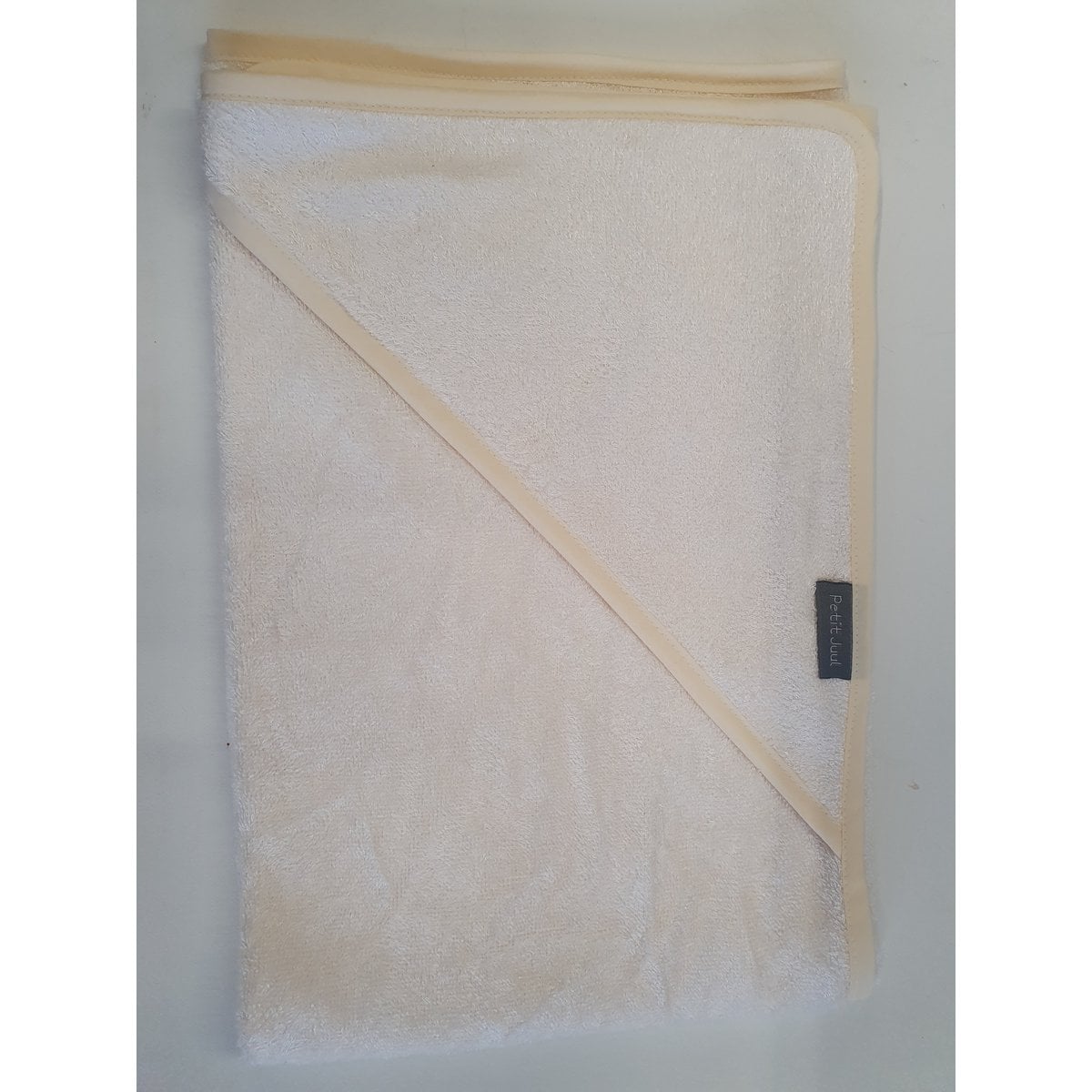 Petit Juul Badcape off white