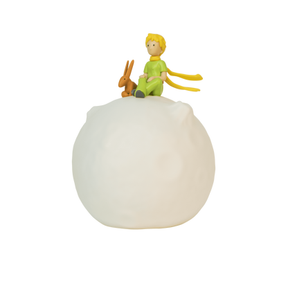 Trousselier VIPO - Nachtlampje - de Kleine Prins© en de Vos - Touch-nachtlampje - USB Oplaadbaar foto 4