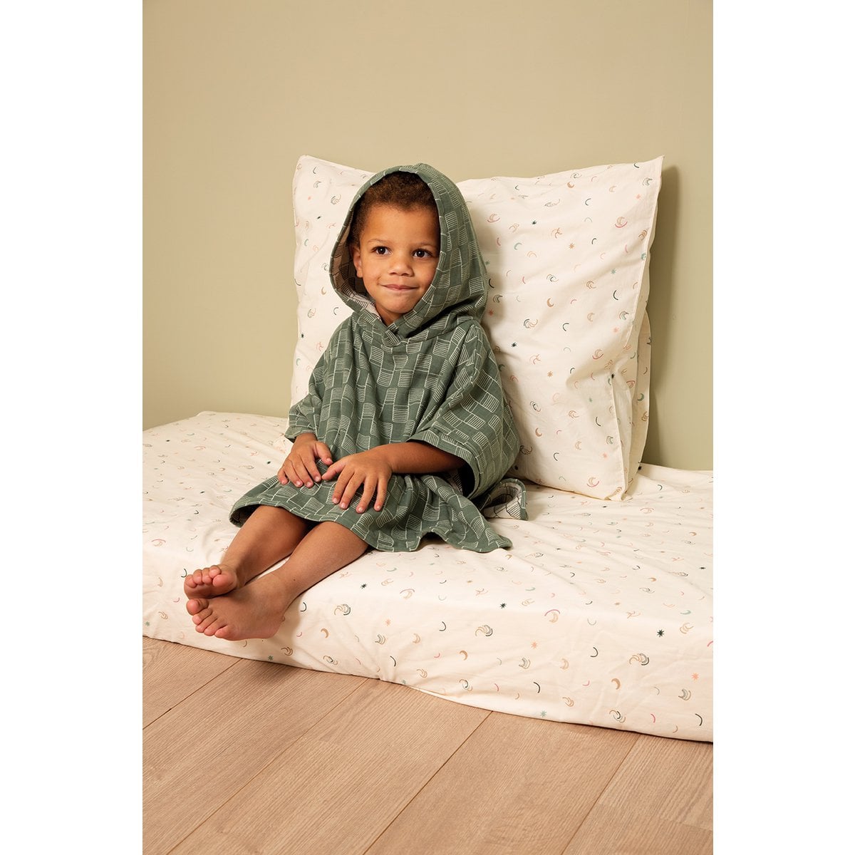 Witlof for Kids Tetra badcape Sticky Stripes foto 5