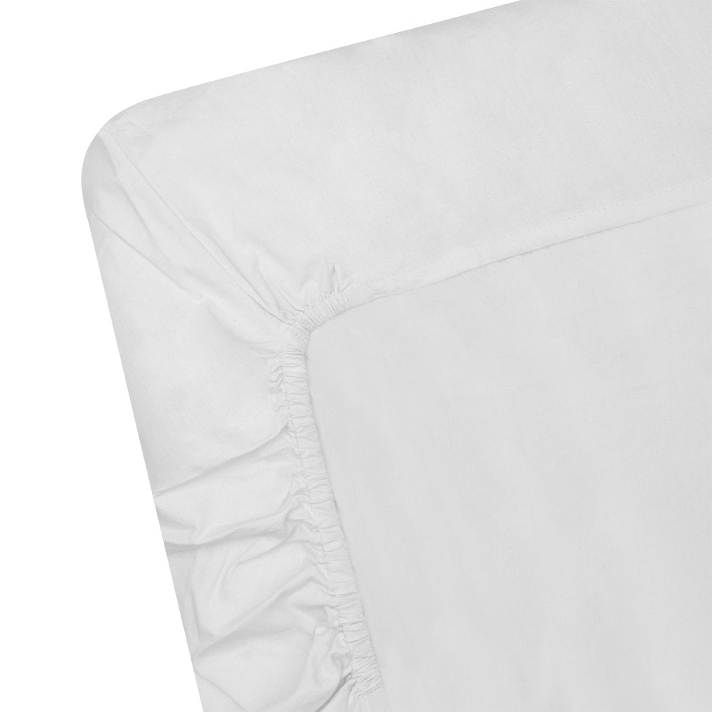 Witlof for Kids Tuck-inn laken wieg 40x80cm Placket White foto 3