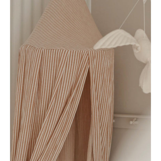 Muzpony Beige strepen - Bedhemel