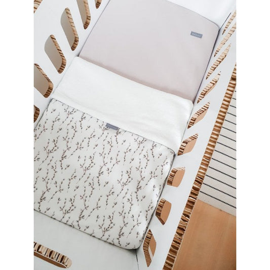 Petit Juul Ledikantdeken James teddy off white