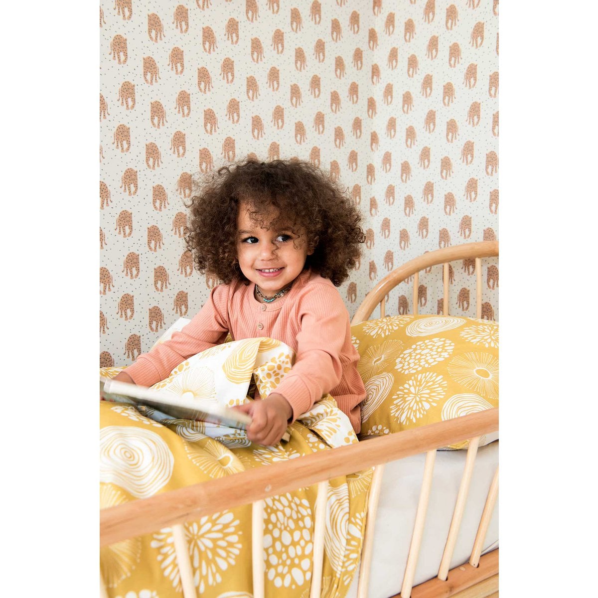 Witlof for Kids Tuck-Inn dekbedovertrek 100x135 (baby) Sparkle Sweet Honey foto 2