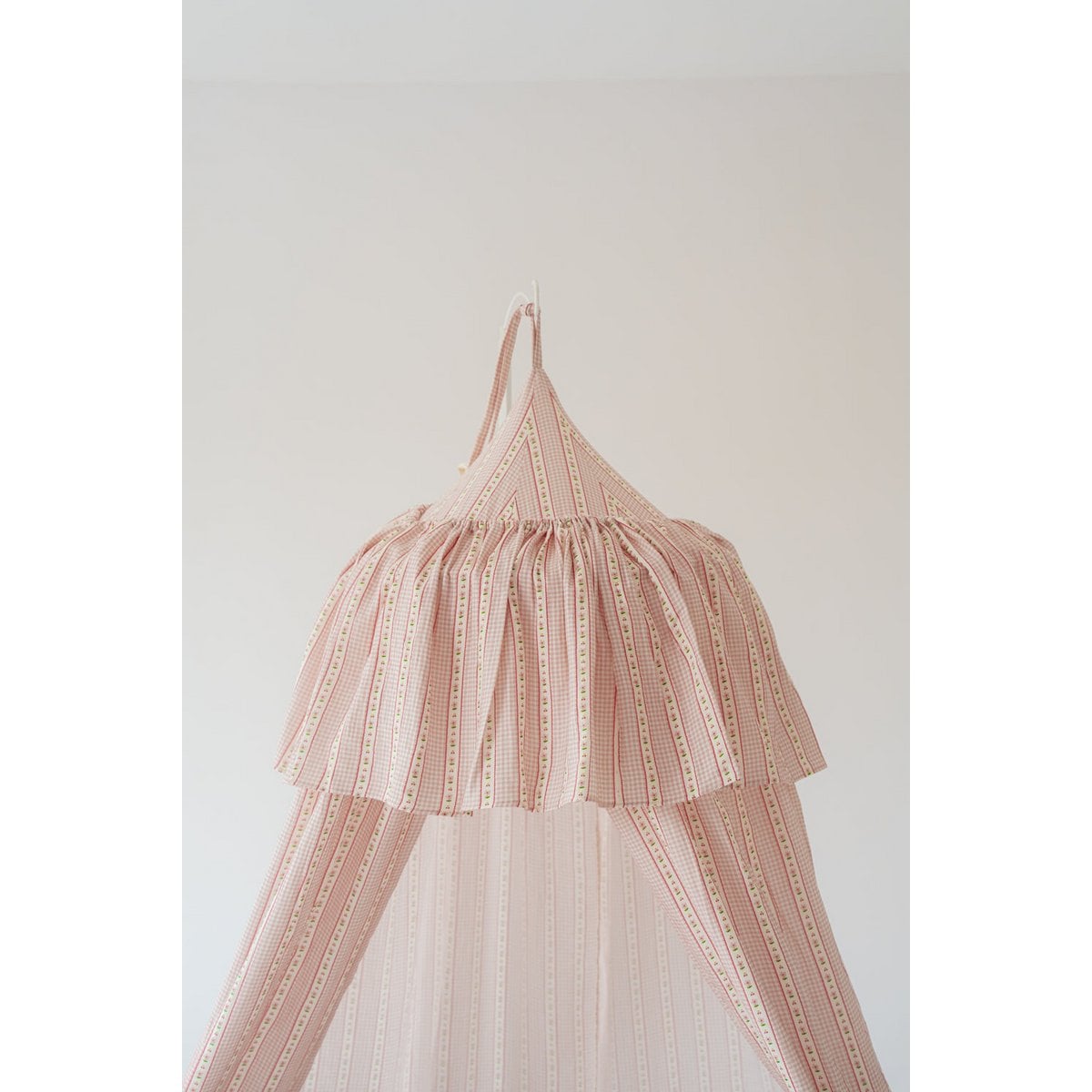 Moi Mili Mousseline kinderkamerhemel met ruche "Vintage stijl" foto 2