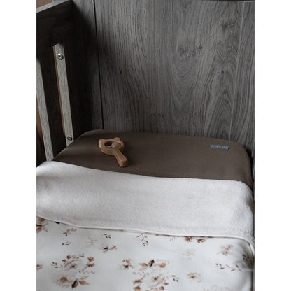 Petit Juul Ledikantdeken Magnolia / off white teddy