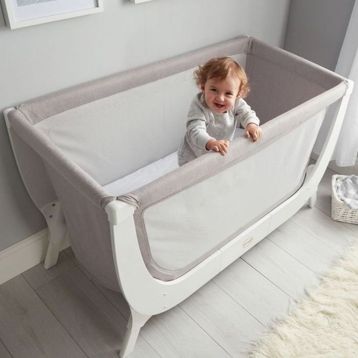 Idea Gioconda Wieg die een bed wordt, inclusief een speciale transformatiekit foto 3