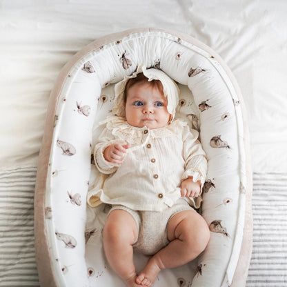 Maylily Bamboe babynest - Konijntjes - beige foto 3