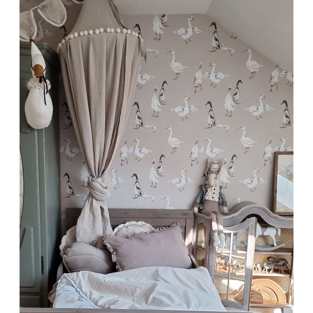 Muzpony Sepia pompons - Bedhemel