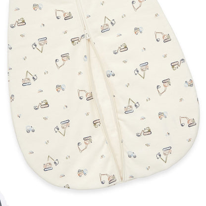 Natubini Babyslaapzak gewatteerd - TOG 2.5 single jersey - beige foto 3