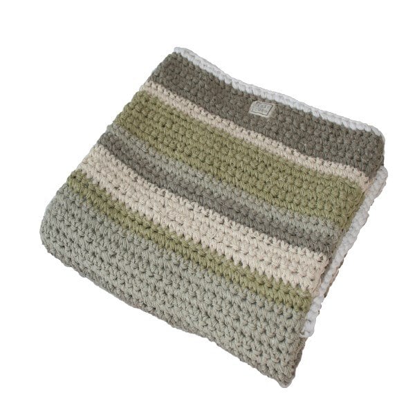 Fair and Cute Ledikantdeken mixed olive green - Mamas 4 Mamas