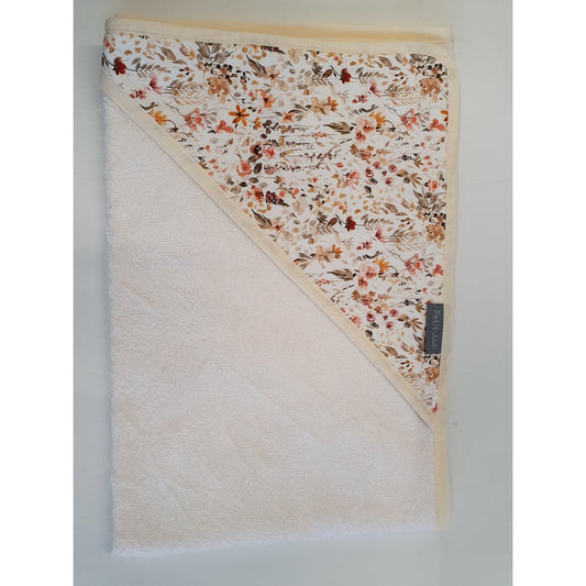 Petit Juul Badcape off white flower