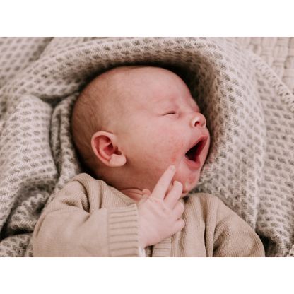 Pure Baby Love Wiegdeken wol - Grijs foto 5