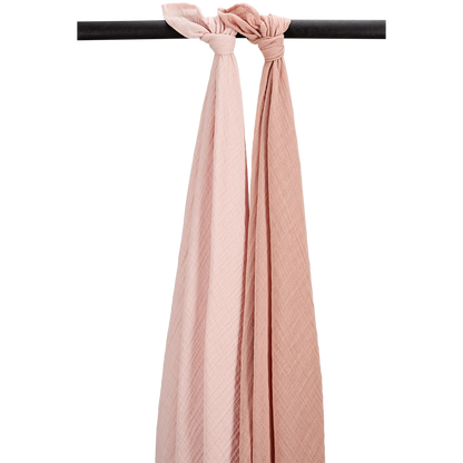 Meyco Baby Hydrofiele doeken pre-washed Soft Rose/Rose