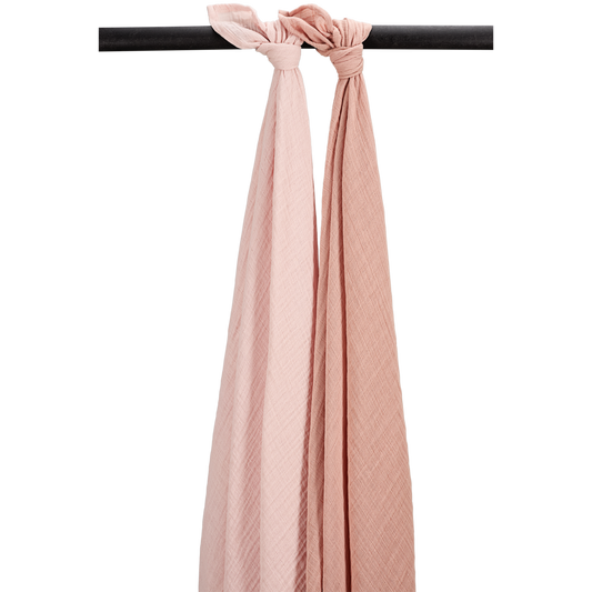 Meyco Baby Hydrofiele doeken pre-washed Soft Rose/Rose