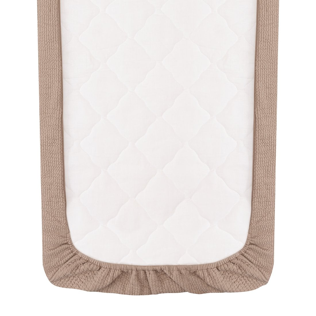 Witlof for Kids Tuck-inn deken wieg 40x80cm waves Urban Taupe foto 2