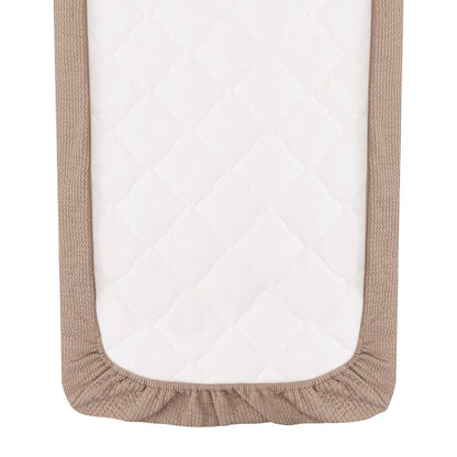 Witlof for Kids Tuck-inn deken wieg 40x80cm waves Urban Taupe foto 2