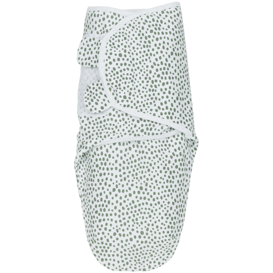 Meyco Baby Inbakerdoek Cheetah Forest Green