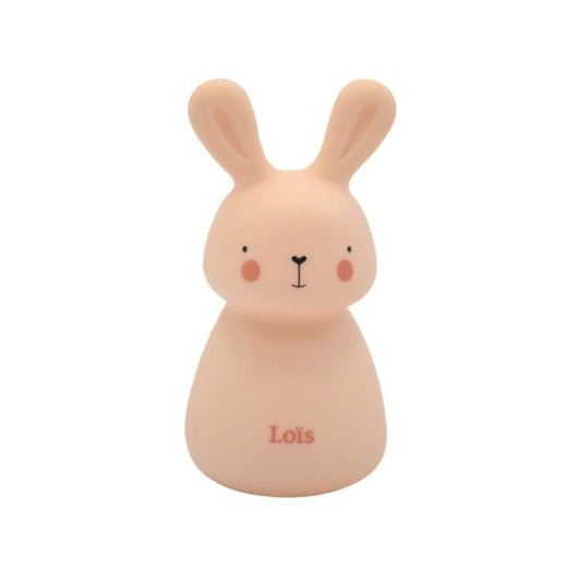 Olala Boutique Nachtlampje - Rabbit Loïs - werkt op batterijen - geel