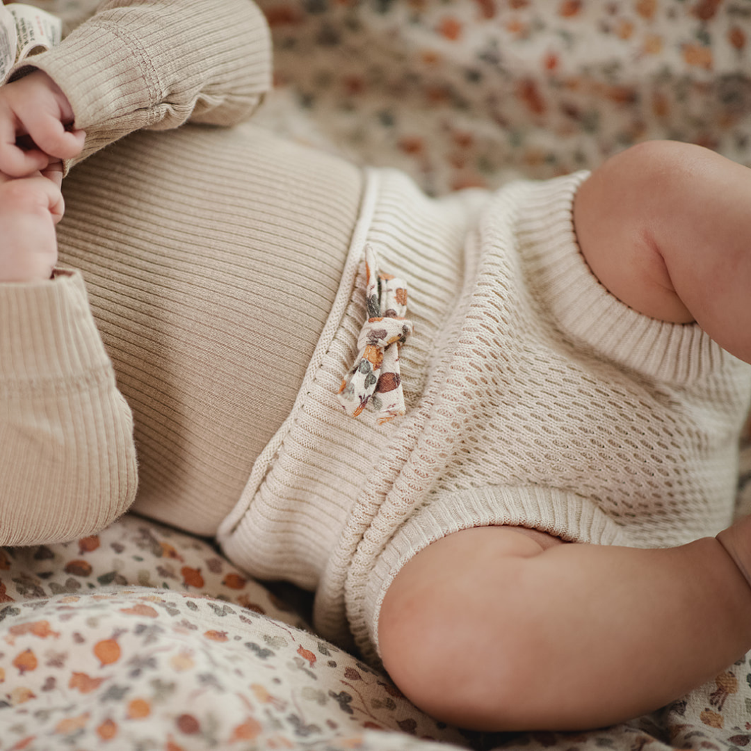 Saga Copenhagen Baby Geschenkdoos - Slijtage - Ivoor - Biologisch Katoen foto 5