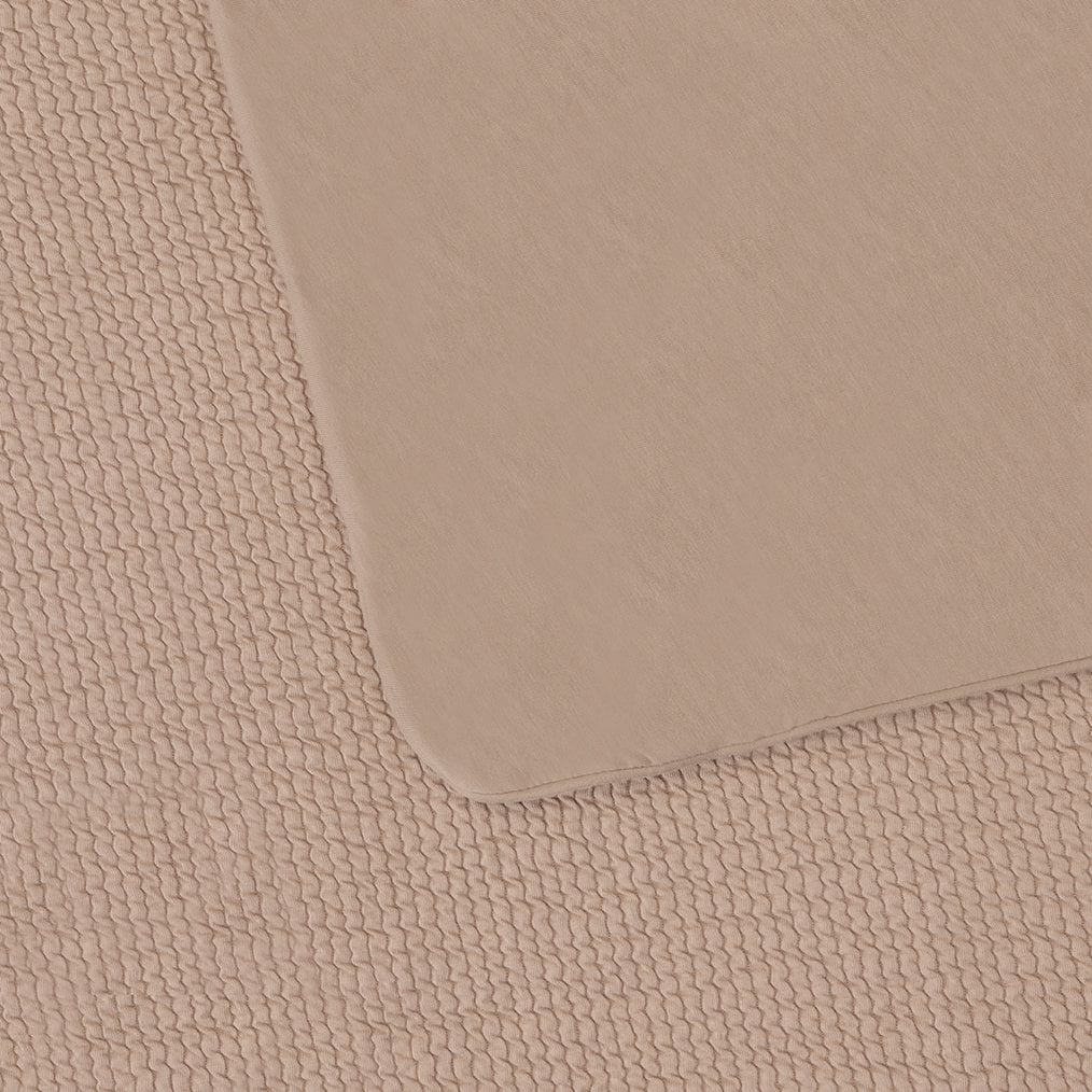 Witlof for Kids Tuck-inn deken wieg 40x80cm waves Urban Taupe foto 4